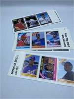 1980S MAGAZINE 3-CARD PANELS BASEBALL 10