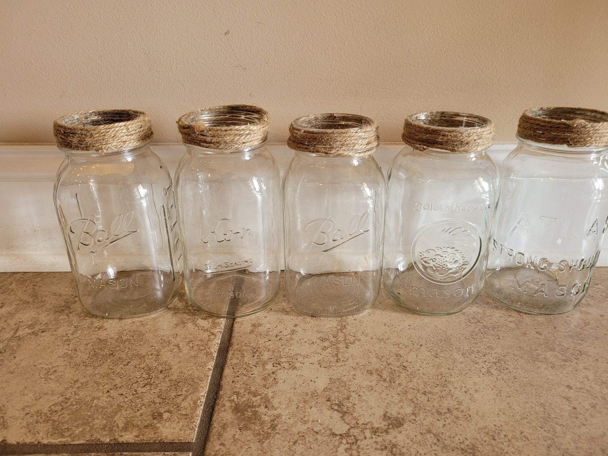 Vintage Mason Jar Lot