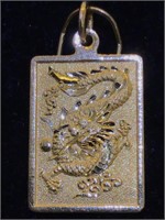 999 Gold Dragon Pendant 
1 inch 4.3g