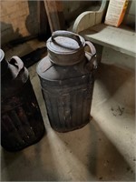 Antique 5 Gallon Oil Can