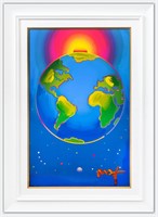 Peter Max- Original Mixed Media "Earth"