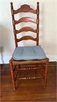 ANTIQUE WOVEN SEAT CHAIR