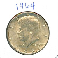 1964 Kennedy Silver Half Dollar