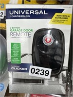 UNIVERSAL GARAGE DOOR REMOTE RETAIL $20