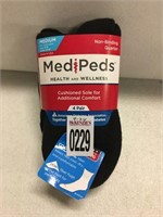 MEDI-PEDS 4-PAIR SOCKS