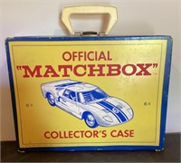 1966 Matchbox Collector's Case plus cars