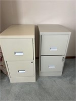 Pair of Filing Cabinets