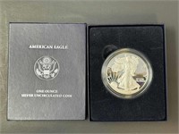 2007-W American Eagle Reverse Silver Dollar PROOF