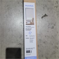 STYLEWELL BLACKOUT ROLLER SHADE 55IN W x X 72IN L