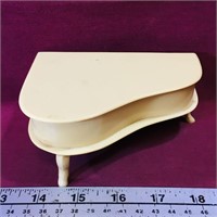 French Ivory Piano-Shaped Case (Vintage)