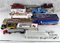 Collection of Die Cast Cars and Banks