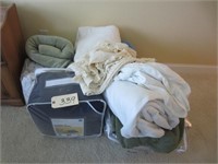assortment of blankets