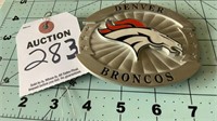 2004 Denver Broncos Belt Buckle