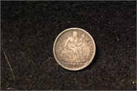 1891-O Seated Liberty Silver Dime