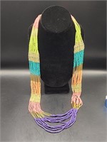 Seed Bead Layered Necklace