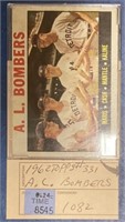 1962 TOPPS A.L. BOMBERS CARD