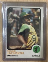 (2) 1973-74 TOPPS REGGIE JACKSON CARDS