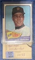 1965 TOPPS JUAN MARICHAL CARD