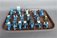 LARGE GROUP OF FORD TRACTORS - 1/64 & 1/32