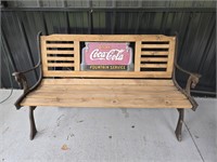 Coca Cola Bench