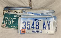 Iowa License Plates