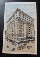 1940's Postcard Gunter Hotel San Antonio, Texas