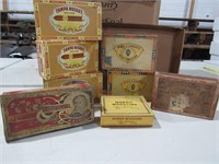 Metal Cigar Box - Wooden Cigar Box - Cigar Boxes