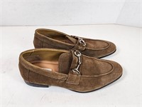 NEW Steve Madden Taupe Brown Loafers (Size: 41)