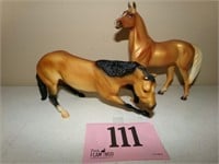 2 BREYER HORSES