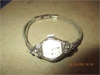 Vtg Timex Women's Watch w/ Rhodium