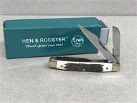 Hen and rooster pocket knife