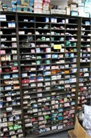 Metal Shelf w/ Various Types/Sizes/Brands Bearings