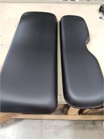Rear replacement cushion sets for golf cart.
