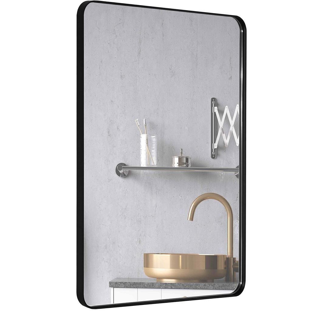 DOHEEM Wall Mirror for Bathroom - Rounded Corner