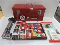 Ramset Fastening System with Boxes of Fasteners