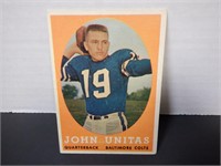 1958 TOPPS JOHN UNITAS #22