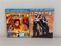 2 COMBO "BLU-RAY", "DVD" & DIGITAL COPY SETS