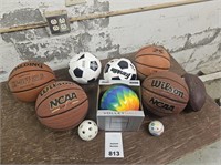 Various Sports Balls