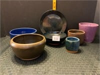Robert Walsh Handmade Pottery Dishes Plates