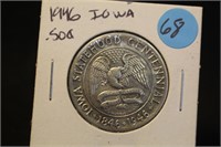 1946 Iowa Commemorative Half Dollar *Scarce