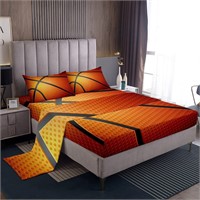 3D Basketball Bedding Set Full