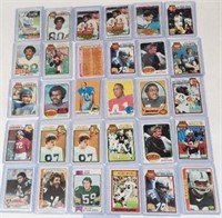 Collection of Vintage Football Cards