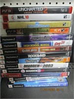 Lot of PS2 & PS3 Games