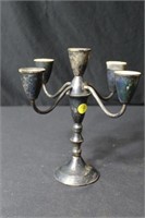 Weighted Sterling Silver Candelabra