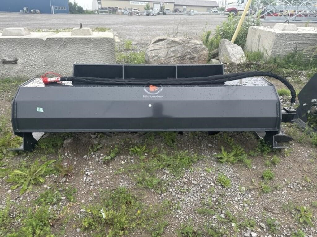 Unused 2024 Skid Steer Hydraulic Rotary Tiller