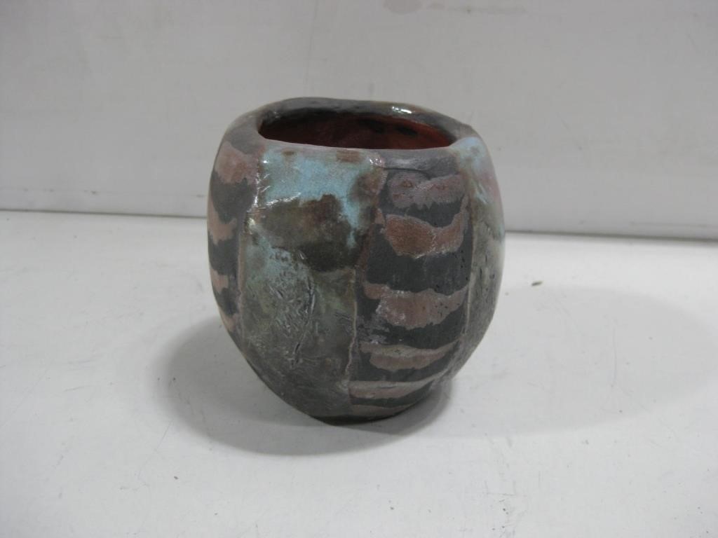 4" Tall Pottery Vase