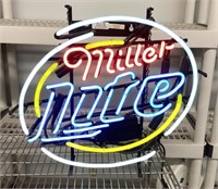18x21 Miller Lite beer neon light --2005