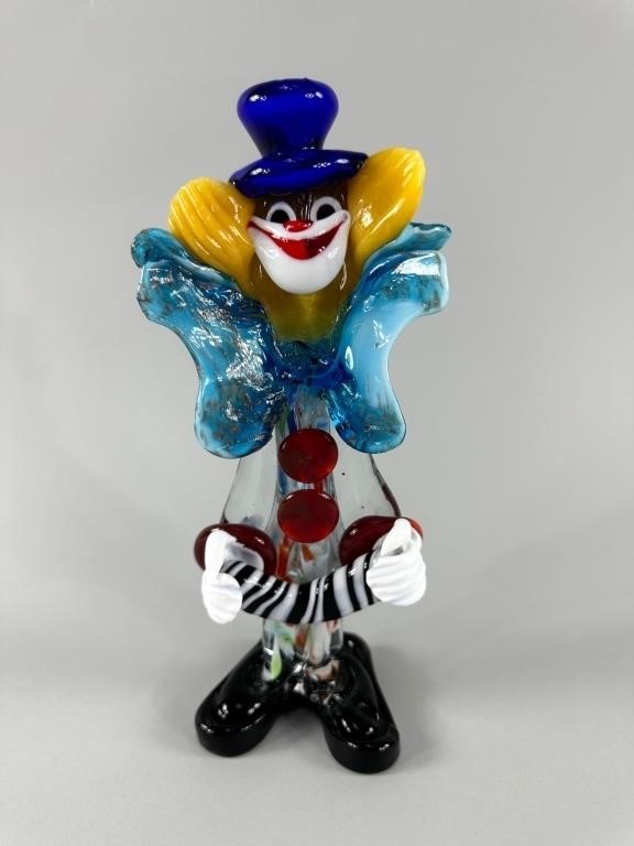 Vintage Murano Glass Clown