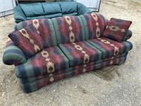 Furniture Aztec pattern couch