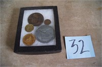 (5) Rare Early Coins – Medals & Tokens